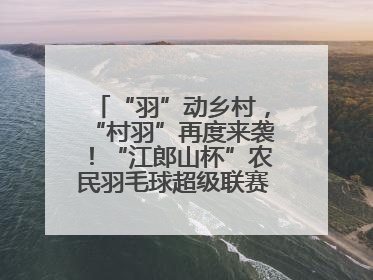 “羽”动乡村，“村羽”再度来袭！“江郎山杯”农民羽毛球超级联赛第二站圆满落幕