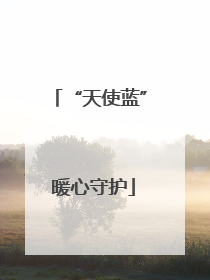“天使蓝” 暖心守护
