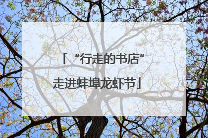 “行走的书店”走进蚌埠龙虾节