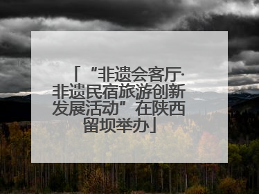 “非遗会客厅·非遗民宿旅游创新发展活动”在陕西留坝举办