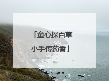 童心探百草 小手传药香