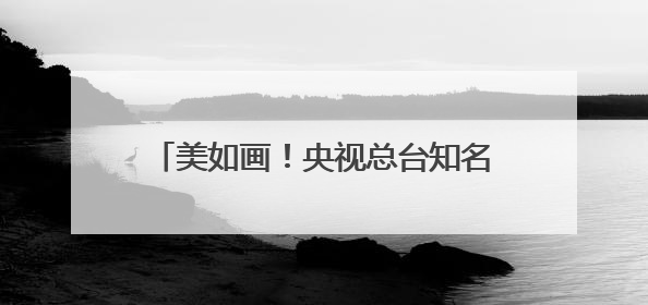 美如画！央视总台知名主持人来泉簪花……
