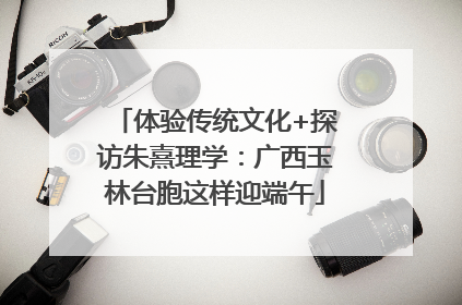 体验传统文化+探访朱熹理学：广西玉林台胞这样迎端午