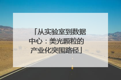 从实验室到数据中心：美光颗粒的产业化突围路径