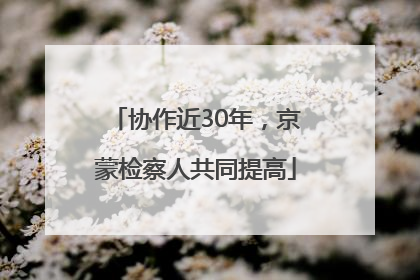 协作近30年，京蒙检察人共同提高