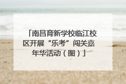 南昌育新学校临江校区开展“乐考”闯关嘉年华活动（图）