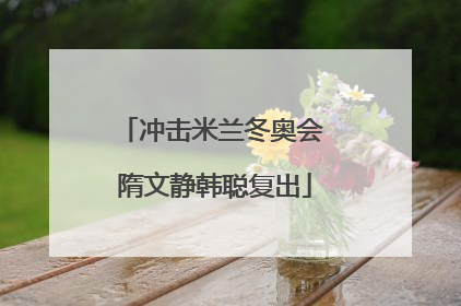 冲击米兰冬奥会 隋文静韩聪复出