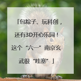 包粽子、玩科创，还有3D开心乐园！这个“六一”南京玄武很“哇塞”