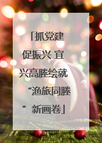 抓党建 促振兴 宜兴高塍绘就“渔旅同塍”新画卷