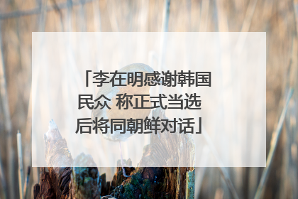 李在明感谢韩国民众 称正式当选后将同朝鲜对话