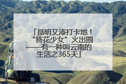 昆明又添打卡地！“簪花少女”火出圈——有一种叫云南的生活之365天