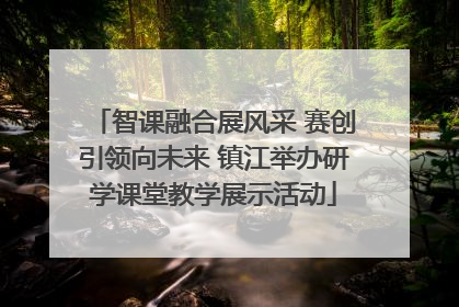 智课融合展风采 赛创引领向未来 镇江举办研学课堂教学展示活动