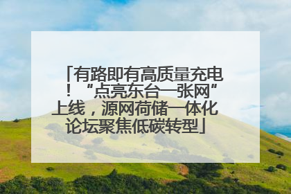 有路即有高质量充电！“点亮东台一张网”上线，源网荷储一体化论坛聚焦低碳转型