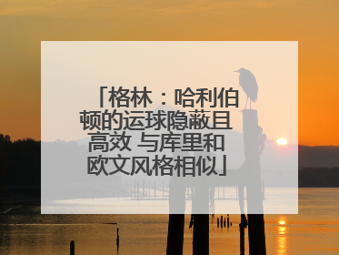 格林：哈利伯顿的运球隐蔽且高效 与库里和欧文风格相似