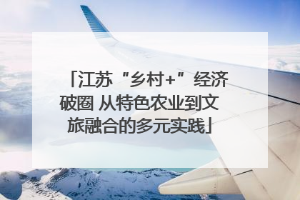 江苏“乡村+”经济破圈 从特色农业到文旅融合的多元实践