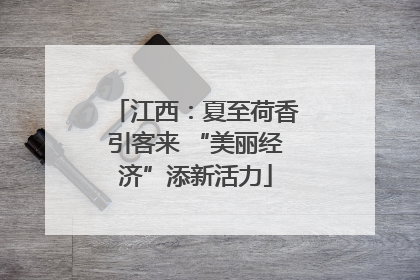 江西：夏至荷香引客来 “美丽经济”添新活力