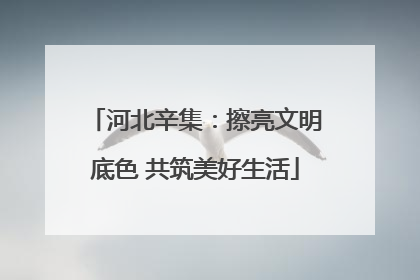 河北辛集：擦亮文明底色 共筑美好生活