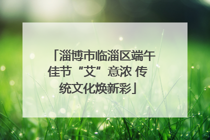 淄博市临淄区端午佳节“艾”意浓 传统文化焕新彩