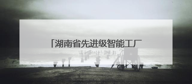 湖南省先进级智能工厂名单出炉 衡阳以32家工厂数量领跑全省