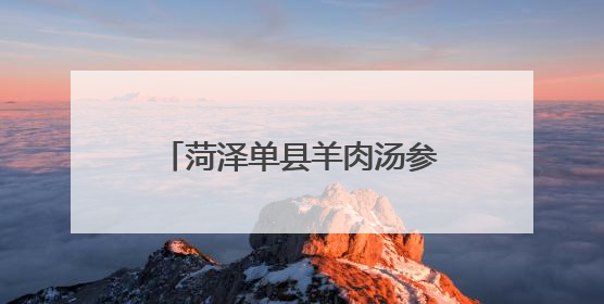 菏泽单县羊肉汤参加“鲁滋鲁味、鲁艺鲁品”专项职业能力品牌展示活动