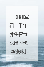 铜川宜君：千年养生智慧烹出时代新滋味