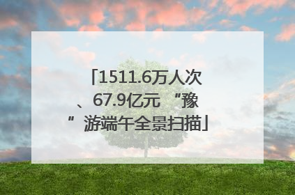 1511.6万人次、67.9亿元 “豫”游端午全景扫描