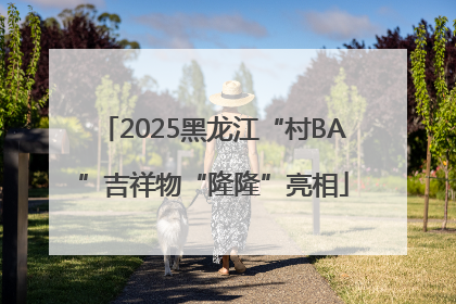 2025黑龙江“村BA”吉祥物“隆隆”亮相