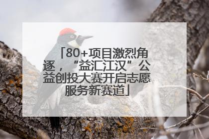 80+项目激烈角逐，“益汇江汉”公益创投大赛开启志愿服务新赛道