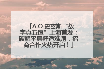 A.O.史密斯“数字真五恒”上海首发：破解平层舒适难题，招商合作火热开启！